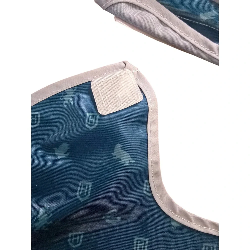 Harry Potter Hogwarts Crest Baby Bibs Set of 2‎ Bumkins Waterproof Blue Grey